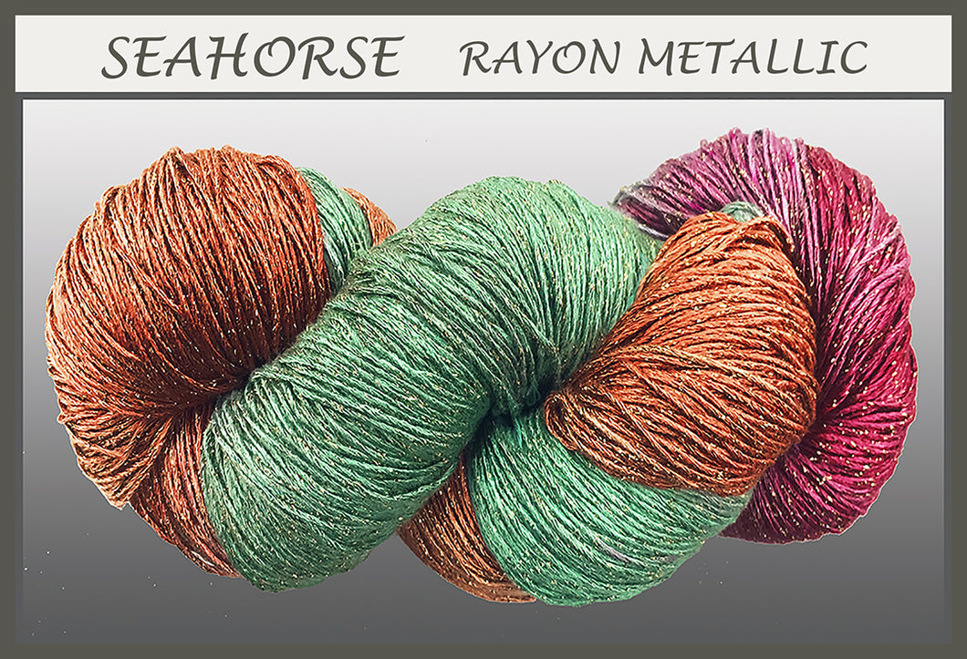 Seahorse Rayon Metallic Yarn
