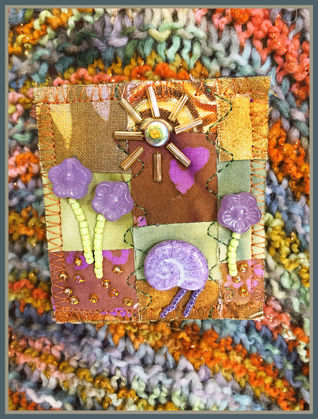 Quilted Pin: Other World