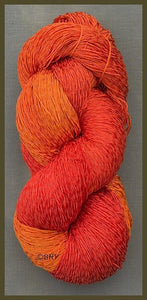 Poppy cotton rayon twist lace yarn