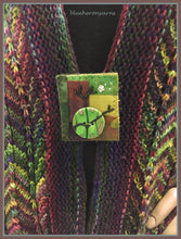 Forest Rainbow Scarf/Pin