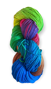 Reef sock plus yarn w/ broken thread