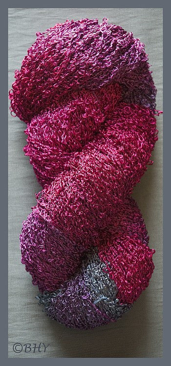 Lilac Rayon Loop Yarn