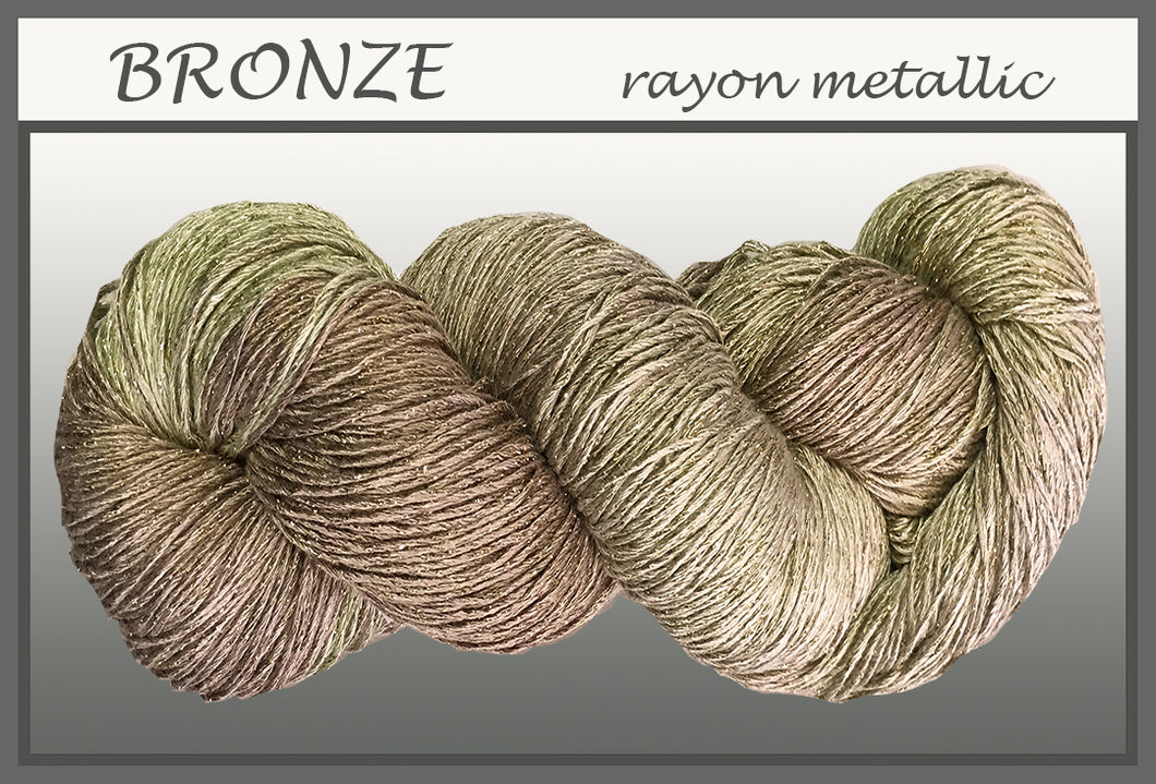 Bronze Rayon Metallic Yarn