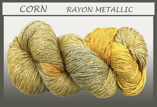 Corn/gold Rayon Metallic Yarn