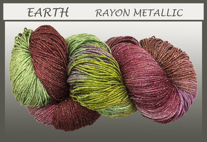Earth Rayon Metallic Yarn