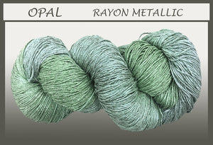 Opal Rayon Metallic Yarn