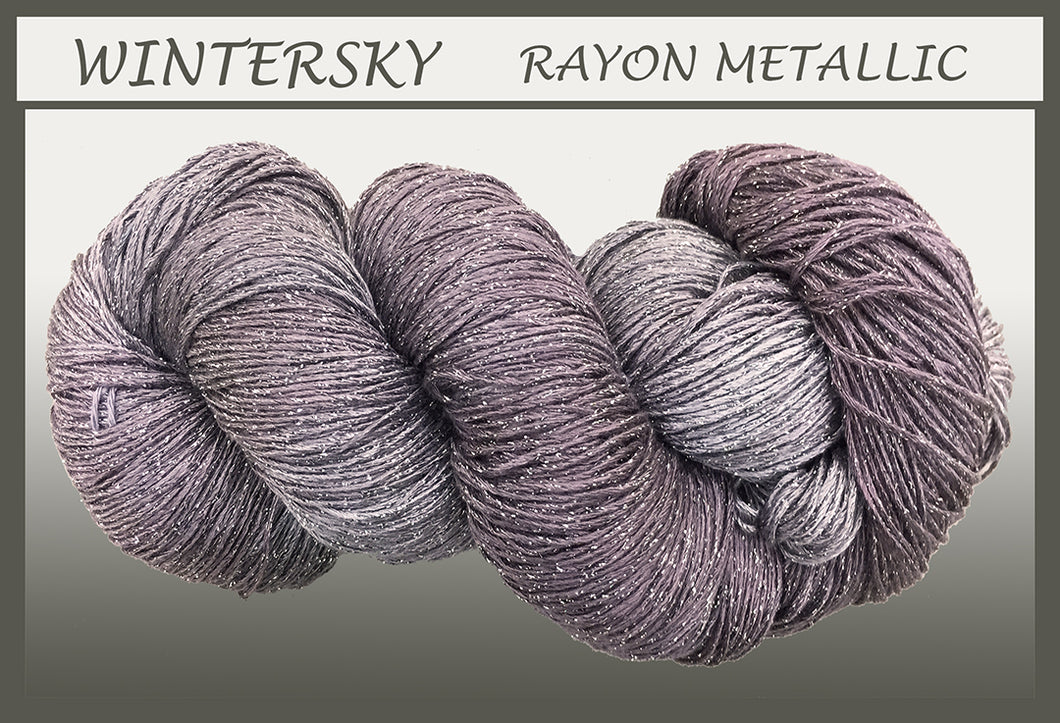 Wintersky Rayon Metallic Yarn