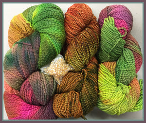 Rainbow Scarf Kit:(ykp)