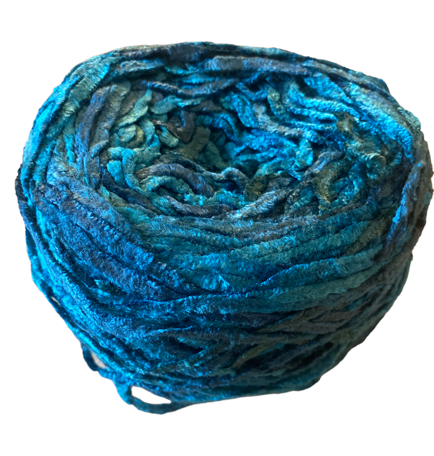 Sapphire bulky rayon chenille yarn