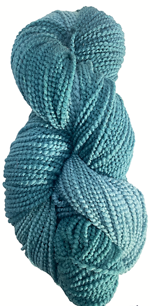 Sea Green beaded merino wool yarn
