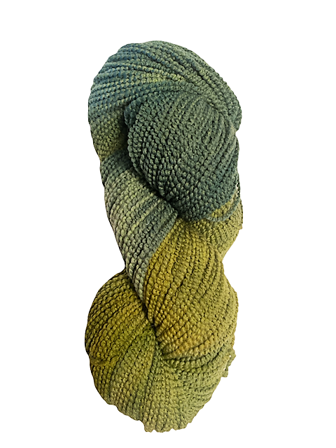 Sea Turtle merino beaded wool yarn