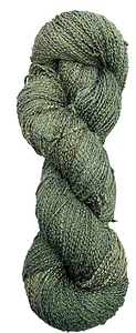 Sea Turtle rayon/cotton boucle yarn