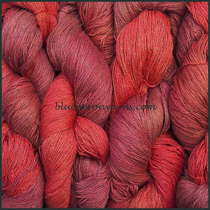Carnelian Silk Linen Yarn