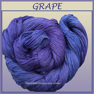 Grape Silk Linen Yarn