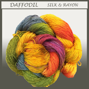 Daffodil Silk & Rayon Yarn