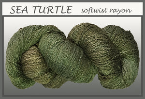 Sea Turtle Softwist Rayon Yarn