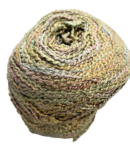 Sweetgrass beaded rayon yarn
