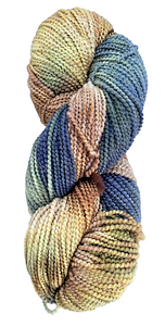 Sycamore beaded merino wool yarn